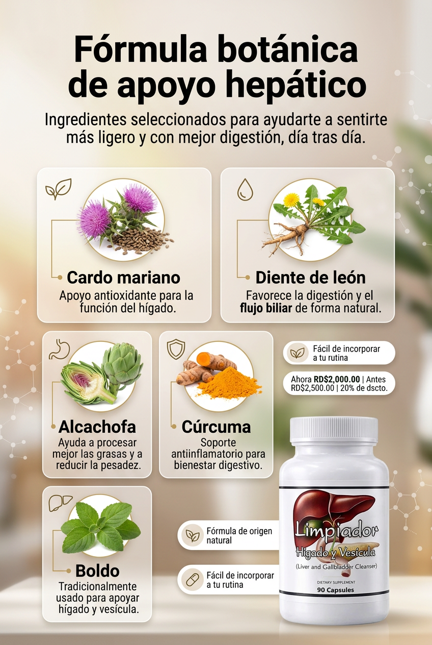 LIMPIADOR HÍGADO Y VESÍCULA