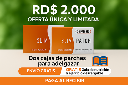 Parches Adelgazantes + Guía de nutrición y ejercicio