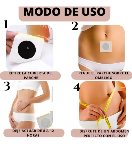 Parches Adelgazantes + Guía de nutrición y ejercicio