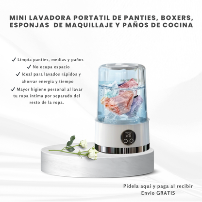Mini lavadora de panties y/o paños de cocina