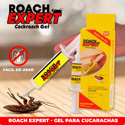 ROACH EXPERT - GEL EXTERMINADOR DE CUCARACHAS