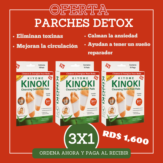 Parches de pies Kinoki®