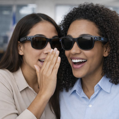GAFAS INTELIGENTES CON VIDEO CÁMARA, LLAMADAS, MÚSICA Y BLUETOOTH