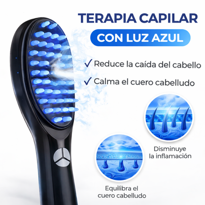Cepillo LED anti caída y crecimiento del cabello