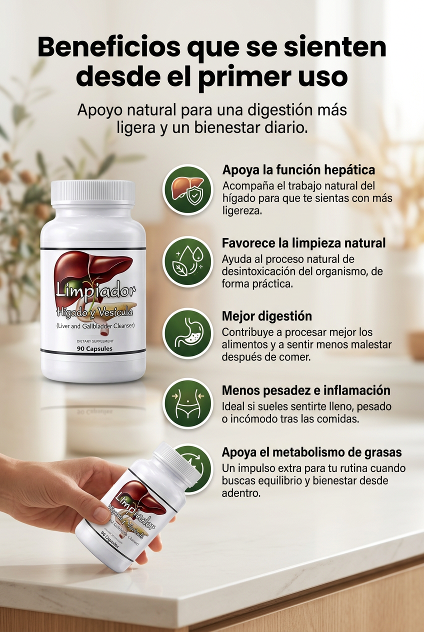 LIMPIADOR HÍGADO Y VESÍCULA