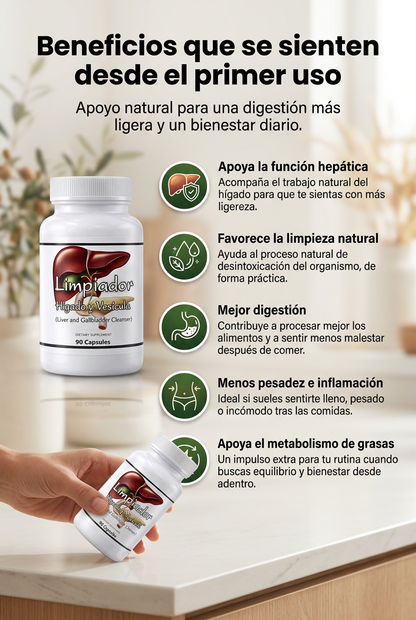 LIMPIADOR HÍGADO Y VESÍCULA